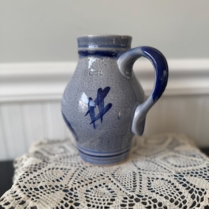 Juego de vajilla de sal esmaltada Marzi & Remy (jarra y taza)