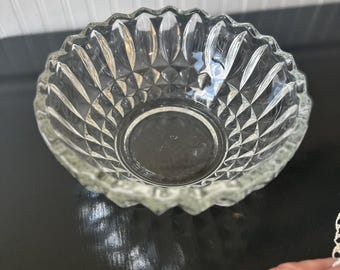 Indiana Glass Lotus Blossom Bowl