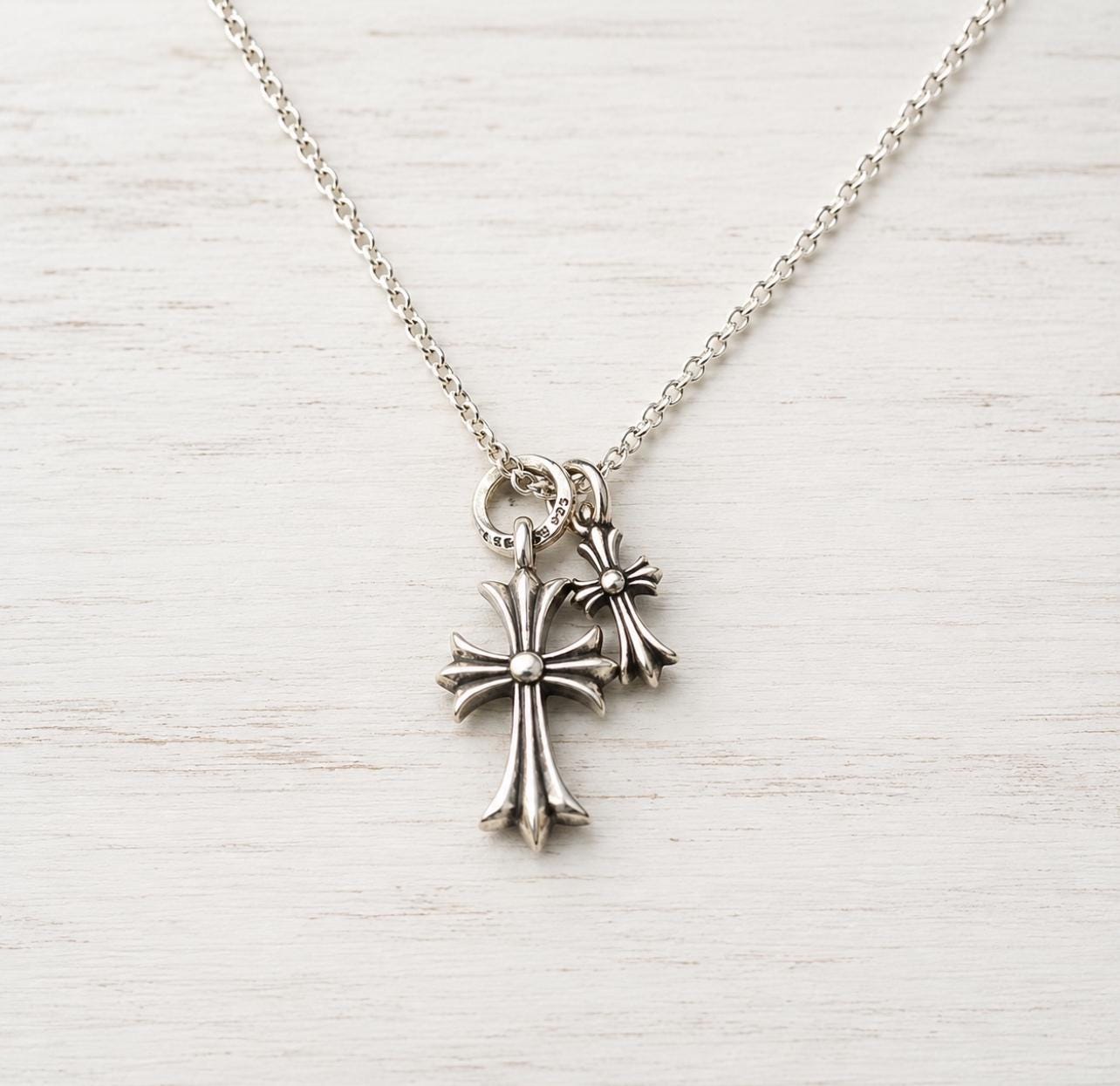 Double Cross Chrome Hearts - Etsy