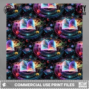 Magic Book PNG, Galaxy Celestial Knowledge, Mystical Library Tumbler Graphic (Digital Download)