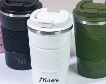 Copo térmico personalizado para viagem: Copo de aço inoxidável isolado