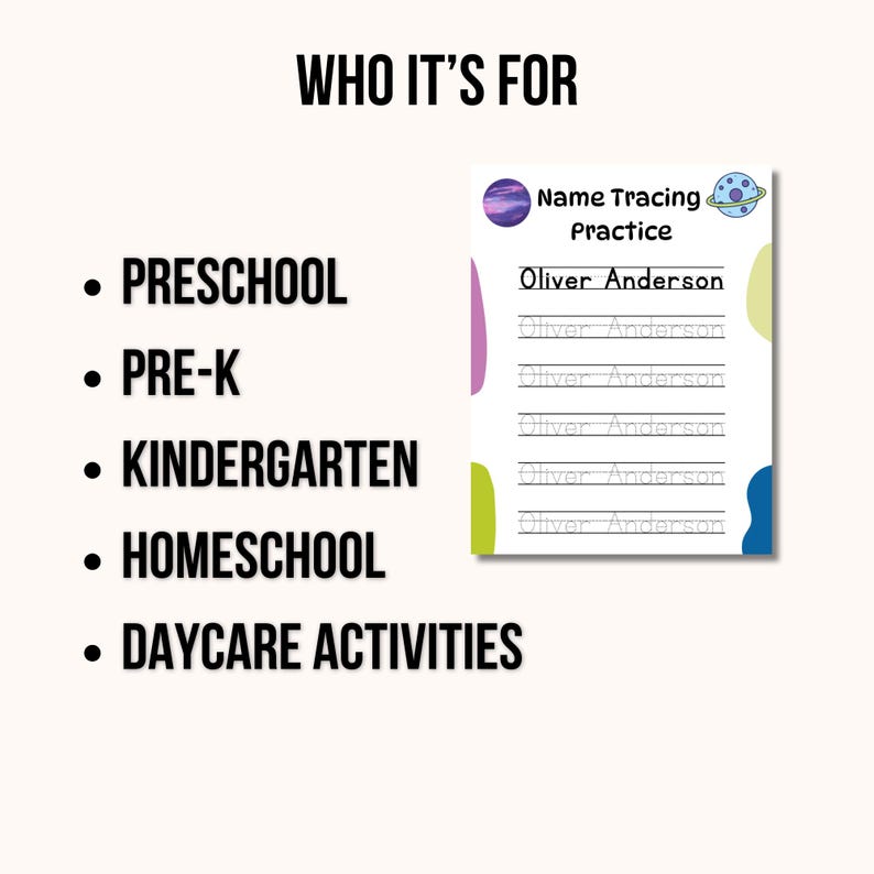 Editable Name Tracing Worksheet, Preschool Handwriting Practice ...