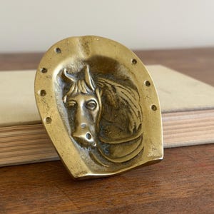 Brass Horse Ashtray - Etsy