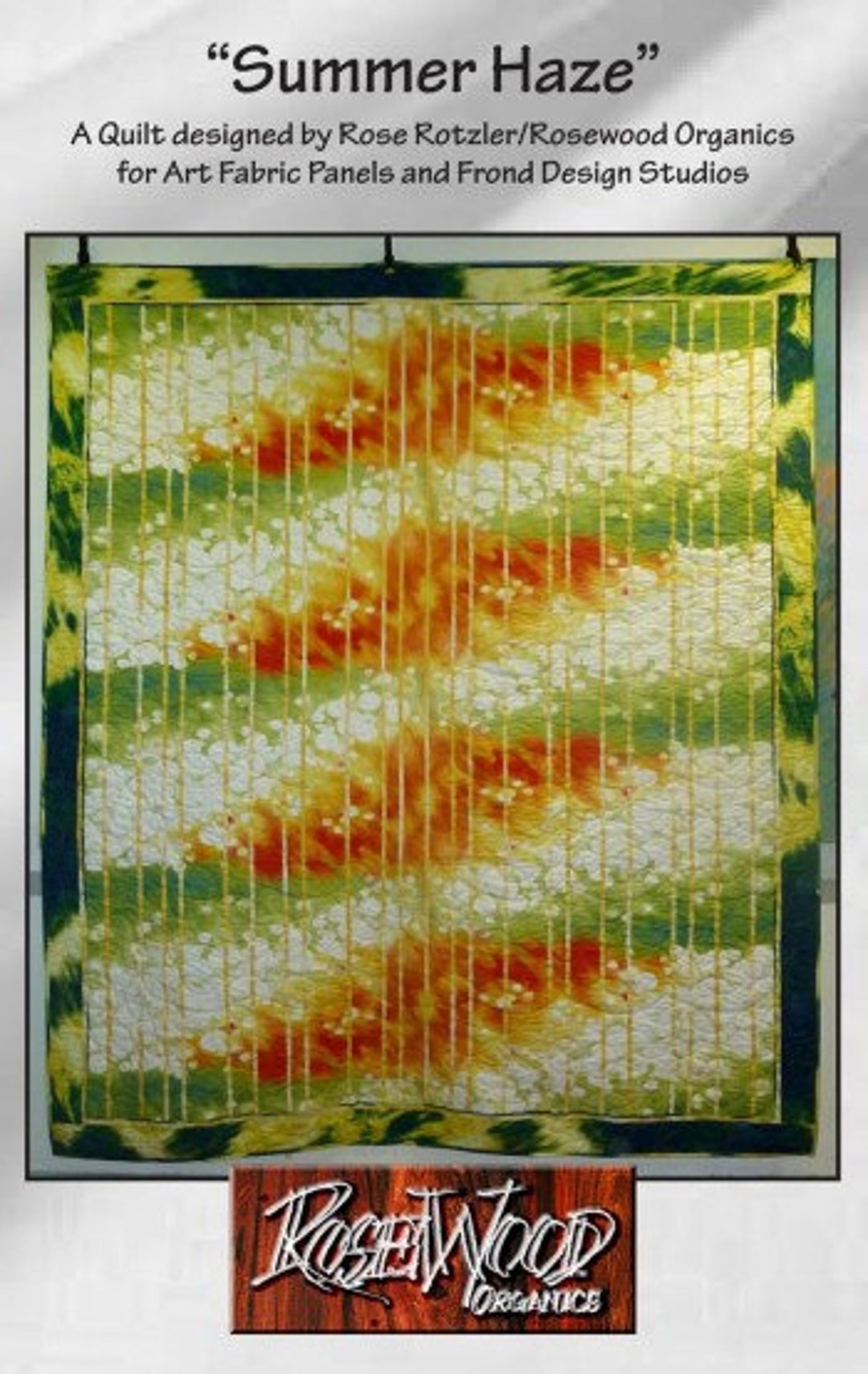 Summer Haze Quilt Kit by Frond Designs 88x94 Skylight Collection Etsy