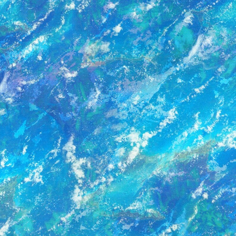 Earth Views Cotton Quilt Fabric Robert Kaufman Karen Nyberg Etsy