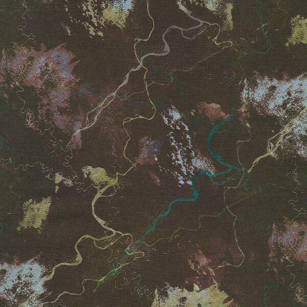 Earth Views Robert Kaufman Fabric Etsy