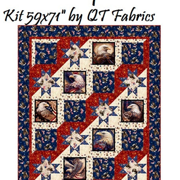 Patriotic Quilt Kit - Etsy