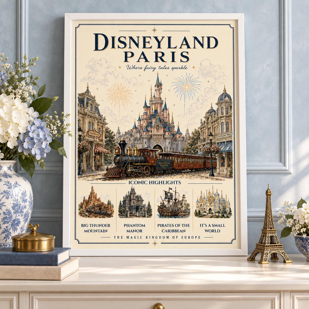 Disneyland Poster - Etsy