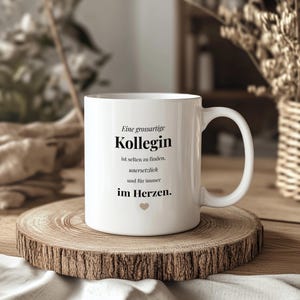 Tasse Kollegin Geschenk, Abschiedsgeschenk Arbeitskollegen, Geschenk Kollegin Abschied, Danke Kollegin Tasse