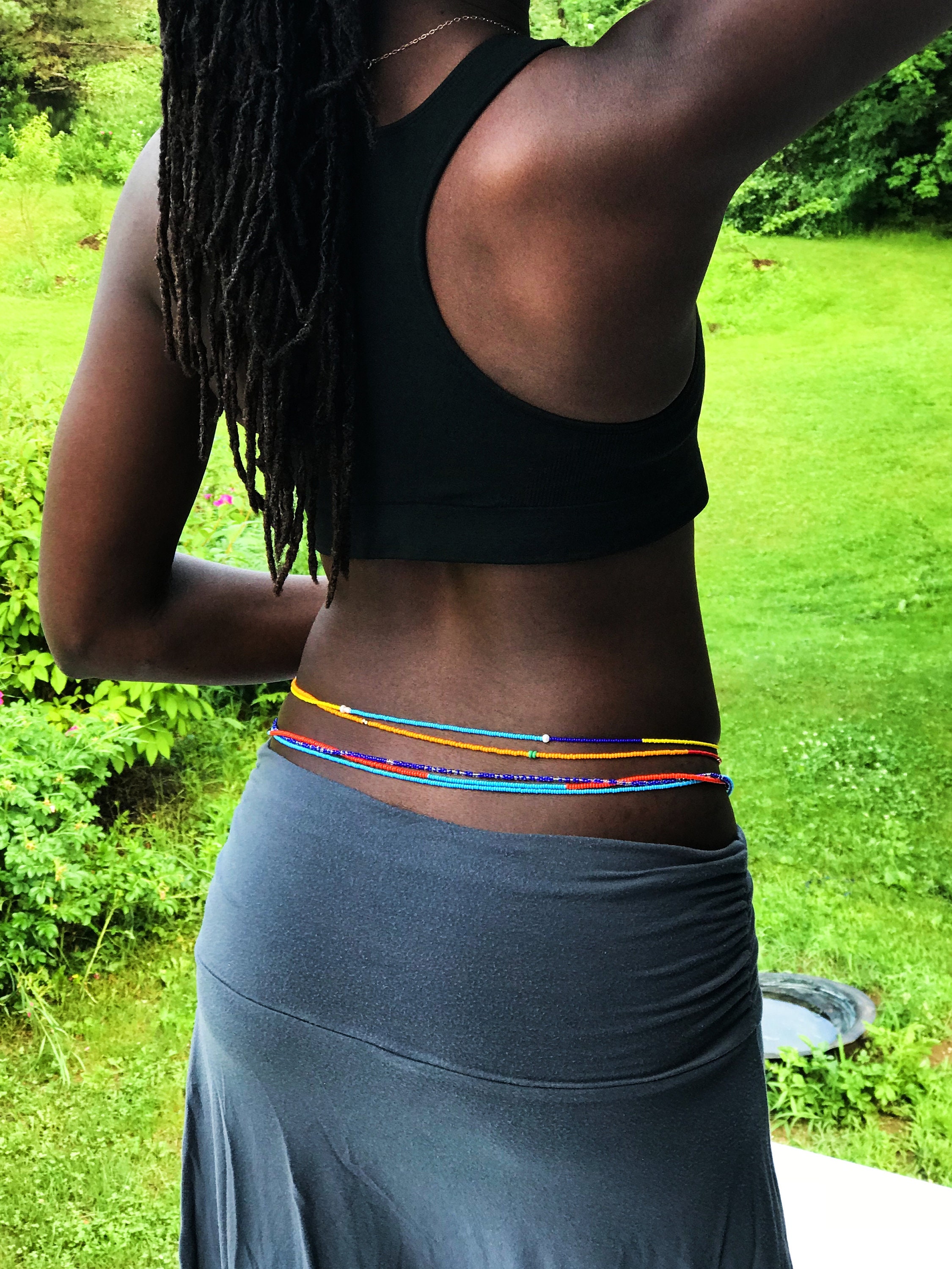 TOFFIE  African Waist Beads - Made in Ghana, Black Woman Owned/Runned –  The Toffie Shop