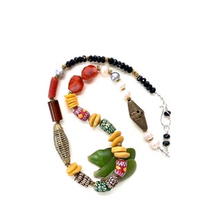 Mothers Day, African chunky necklace, Gift for her, Gift for mom, African beaded necklace African necklace, Tribal necklace, Chunky necklace