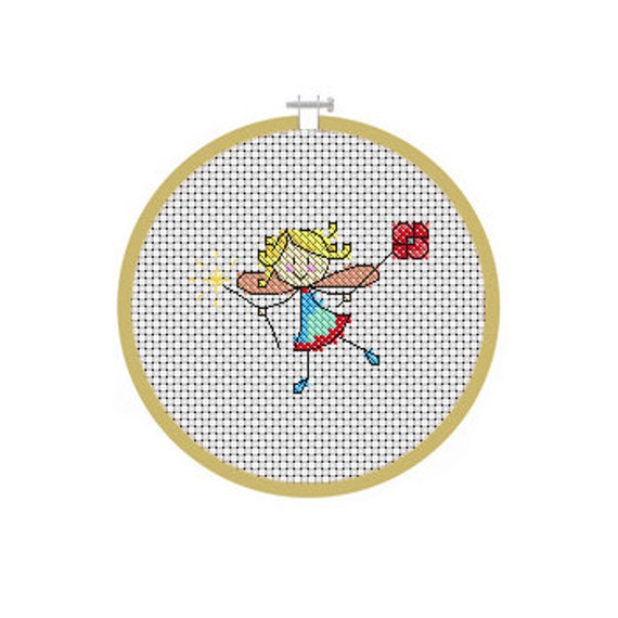 August Fairy / PDF Cross Stitch Pattern