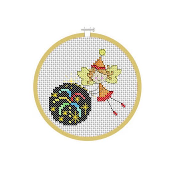 November Fairy / PDF Cross Stitch Pattern
