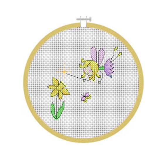 March Fairy / PDF Cross Stitch Pattern