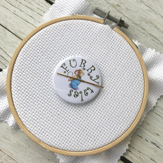 Needle Minder / Furry Tales Logo / Needle Keeper / Etsy