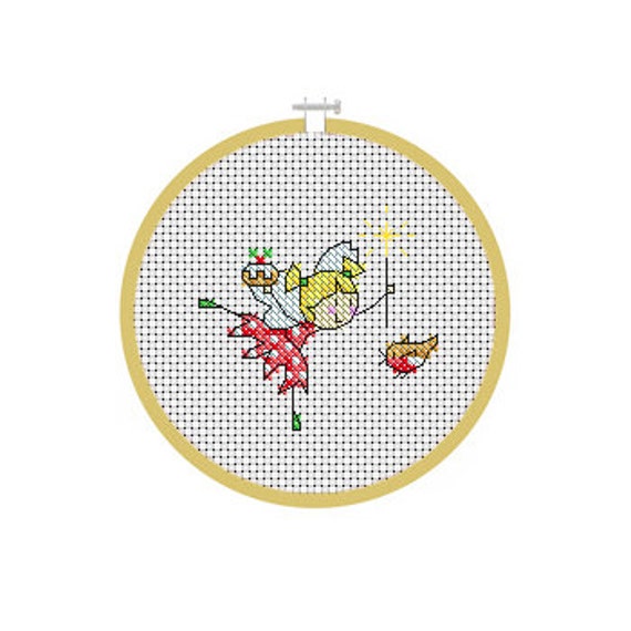 December Fairy / PDF Cross Stitch Pattern