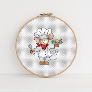 DMC Cake Chef Kids Craft 8+ Cross Stitch/Embroidery Kit