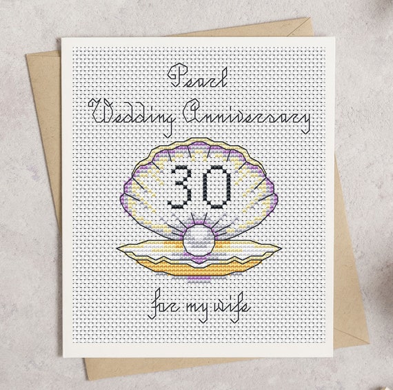 Anniversary Cards Cross Stitch Pattern - Lucie Heaton - Digital PDF Counted Cross Stitch Chart Download