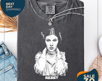 Comfort Colors® Princess Leia Rep Shirt | Princess Shirt | Disney Vacation Shirt | Resist Star Wars Shirt | Disney World Trip Gift | Galaxy