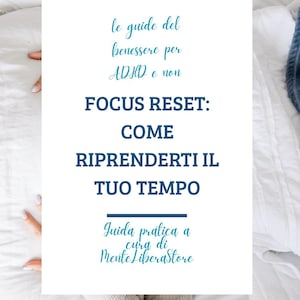 FOCUSHERSTEL ADHD