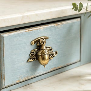Pinecone Cabinet Knobs, Pine Cone Drawer Pulls, Rustic Furniture Handles