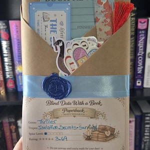 Blind Date With a Book- Classic Bundle- Personalized Bookish Gift- Custom Genre & Tropes