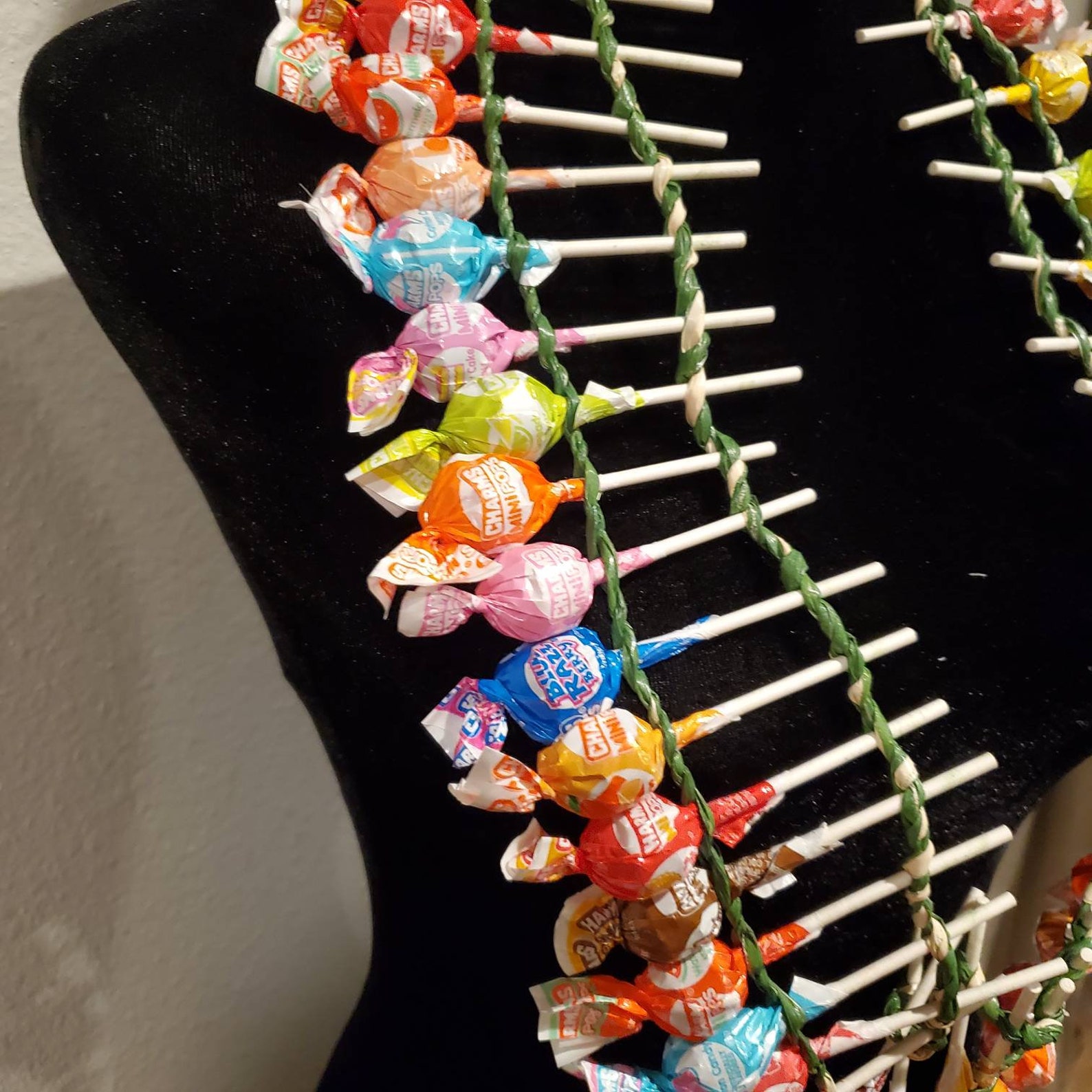 Mini Lollipops Candy leis double bubble Gum leisgraduation Etsy