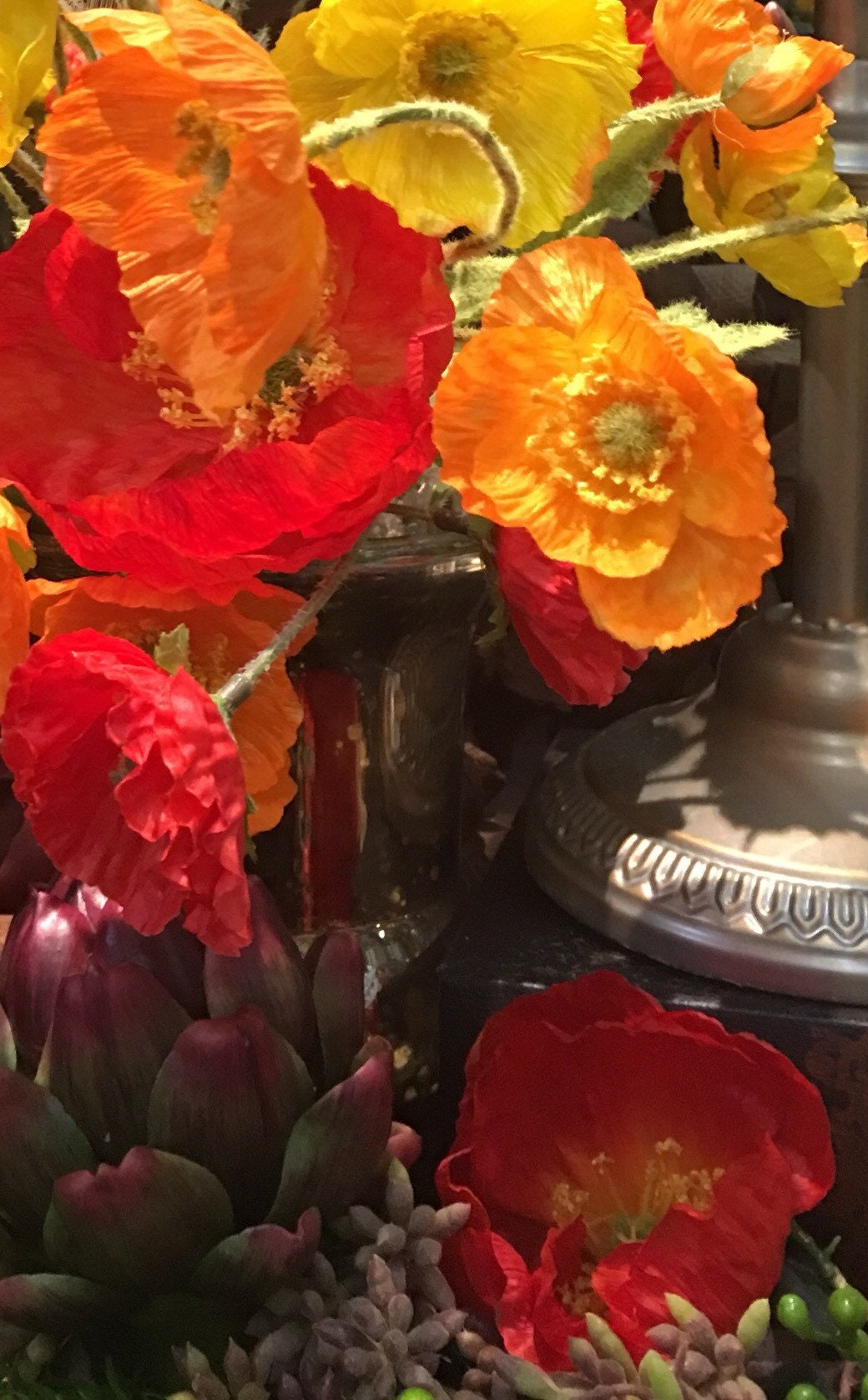 bridal boutique flowers|silk flower|centerpiece|decktop|gift Poppy Boutique