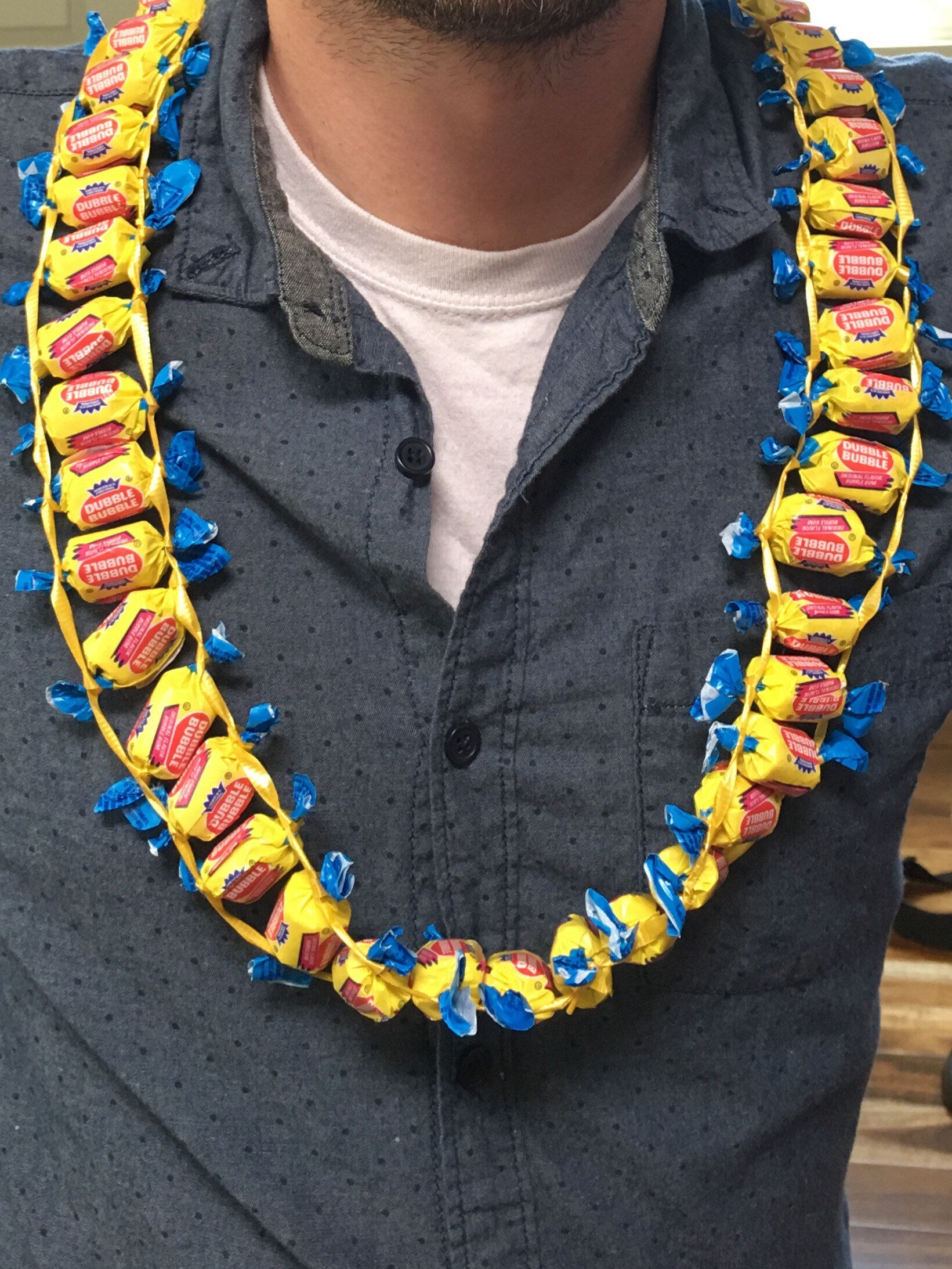 Graduation Candy leis double bubble Gum leisgraduation Etsy