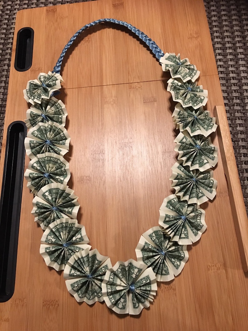 Graduation Money Lei Money leisgraduation Leis ribbon lei | Etsy