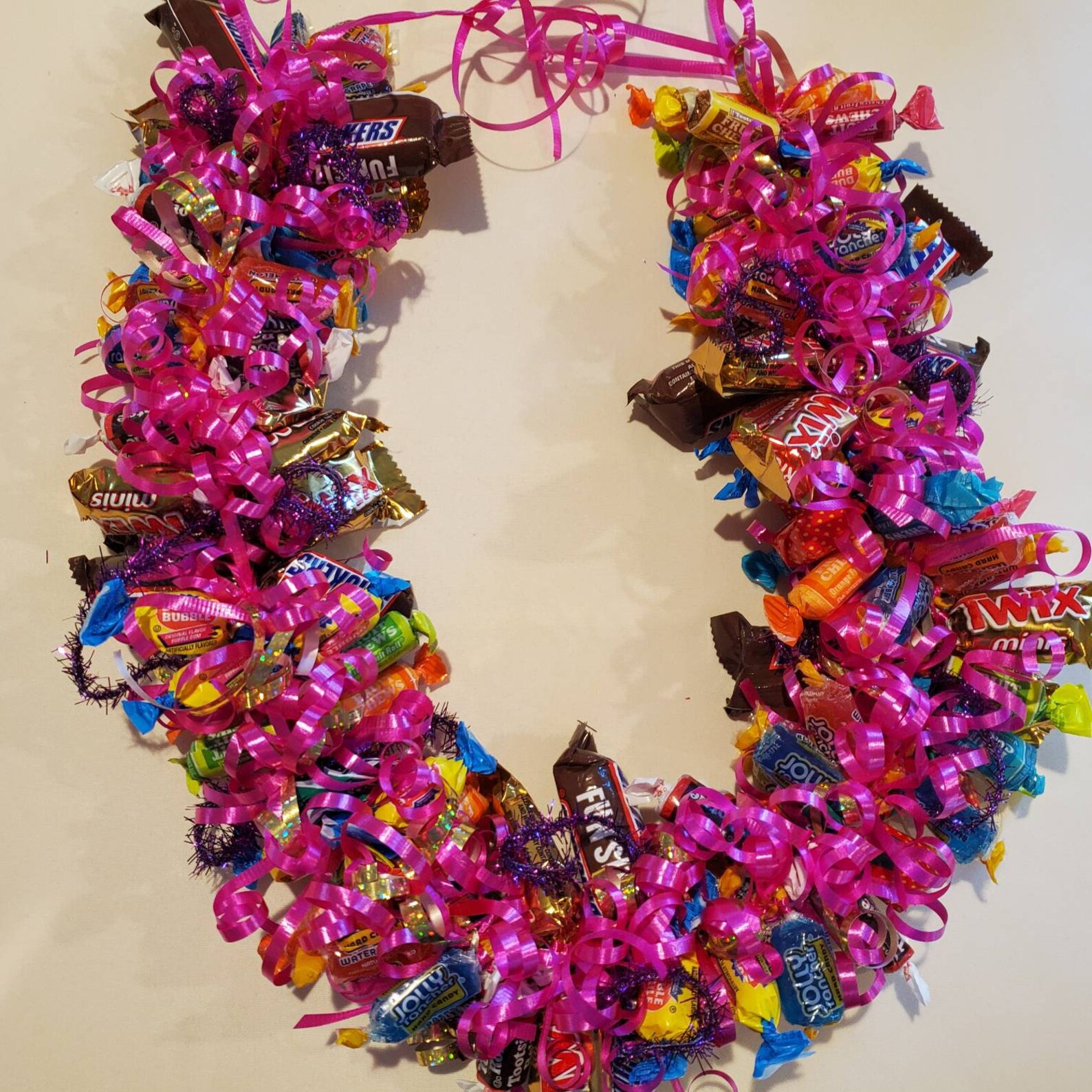 Mix Candy leis Halloween Leis 2 lbs of candy Etsy