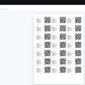 Genereer GS1-barcode- en QR-labels op basis van productgegevens. Individueel of in bulk afdrukken via CSV-upload of handmatig, eenvoudig en professioneel