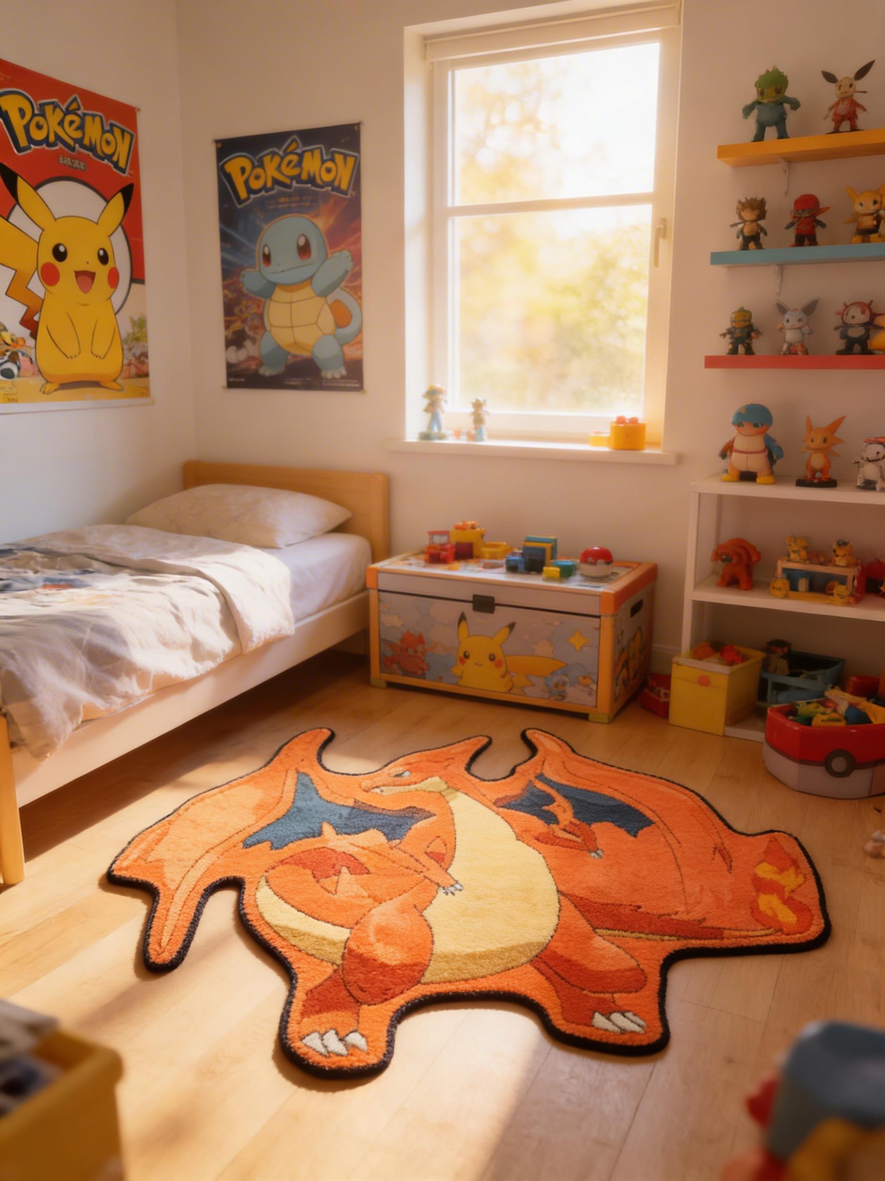 Base Set Charizard Rug Charizard Shaped Rug, Charizard Carpet - Etsy