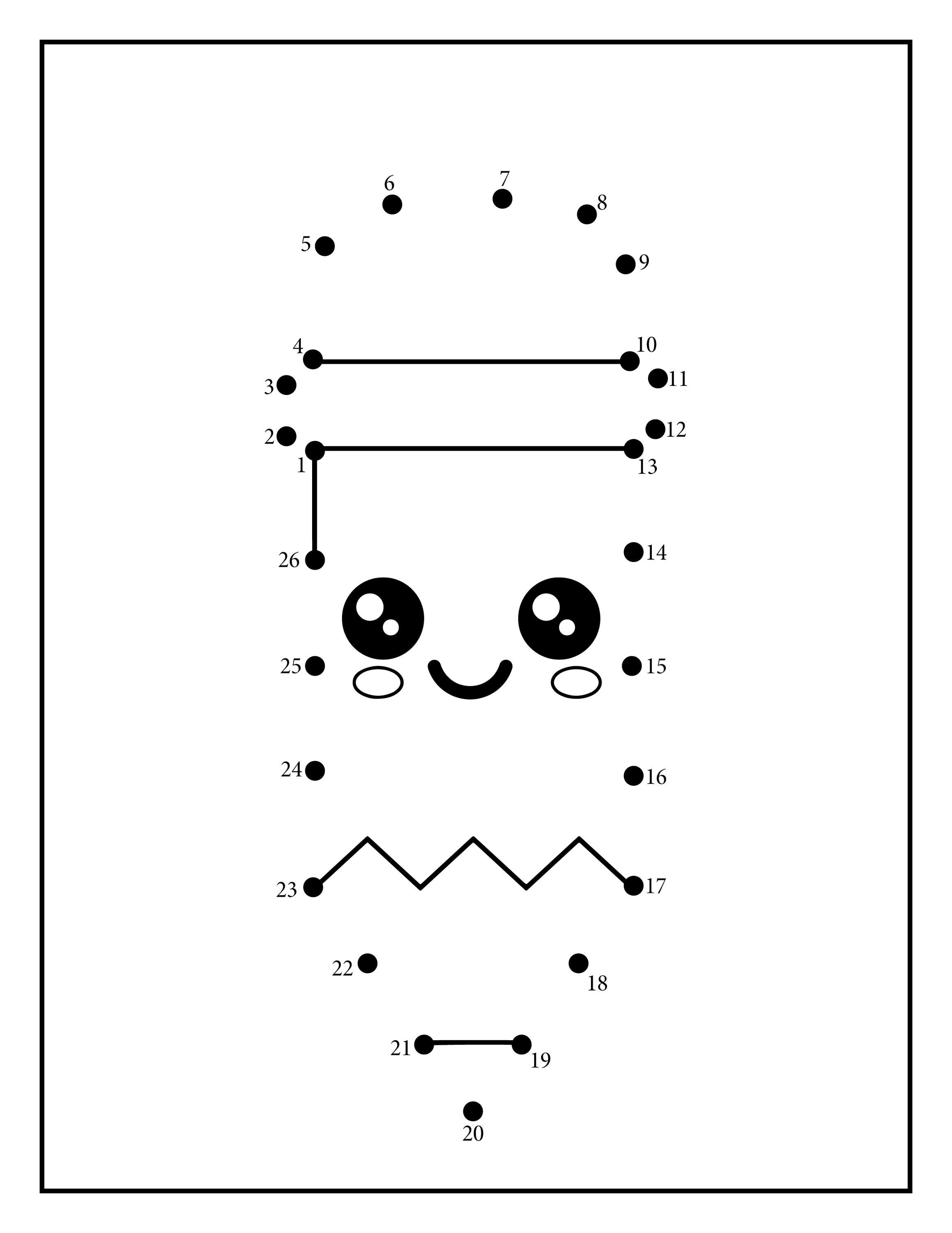 Preschool Dot to Dot Workbook, Connect the Dots Activity Book for Kids ...