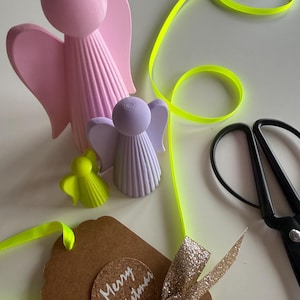 3D Druckdatei Engel | Schutzengel skalierbar | Weihnachtsdeko & Geschenkidee | STL  3MF | Xmas | kommerzielle Nutzung | Winter | Drucker