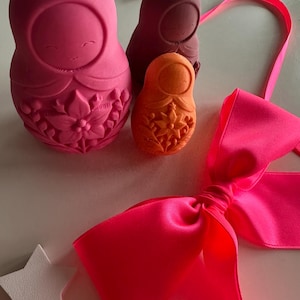 File per la stampa 3D di una bambola Matrioska | varie dimensioni | decorazione natalizia e idea regalo | STL 3MF | Natale | uso commerciale | impilabile