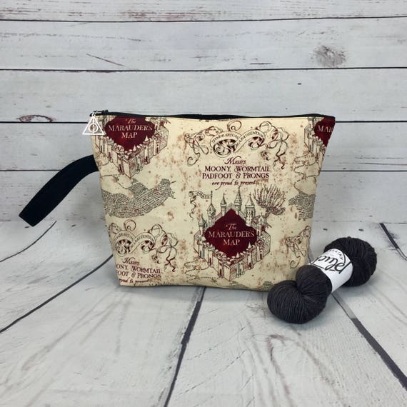 Harry Potter Marauders Map Gift Bag with tag appx 13ins LAST ONE 