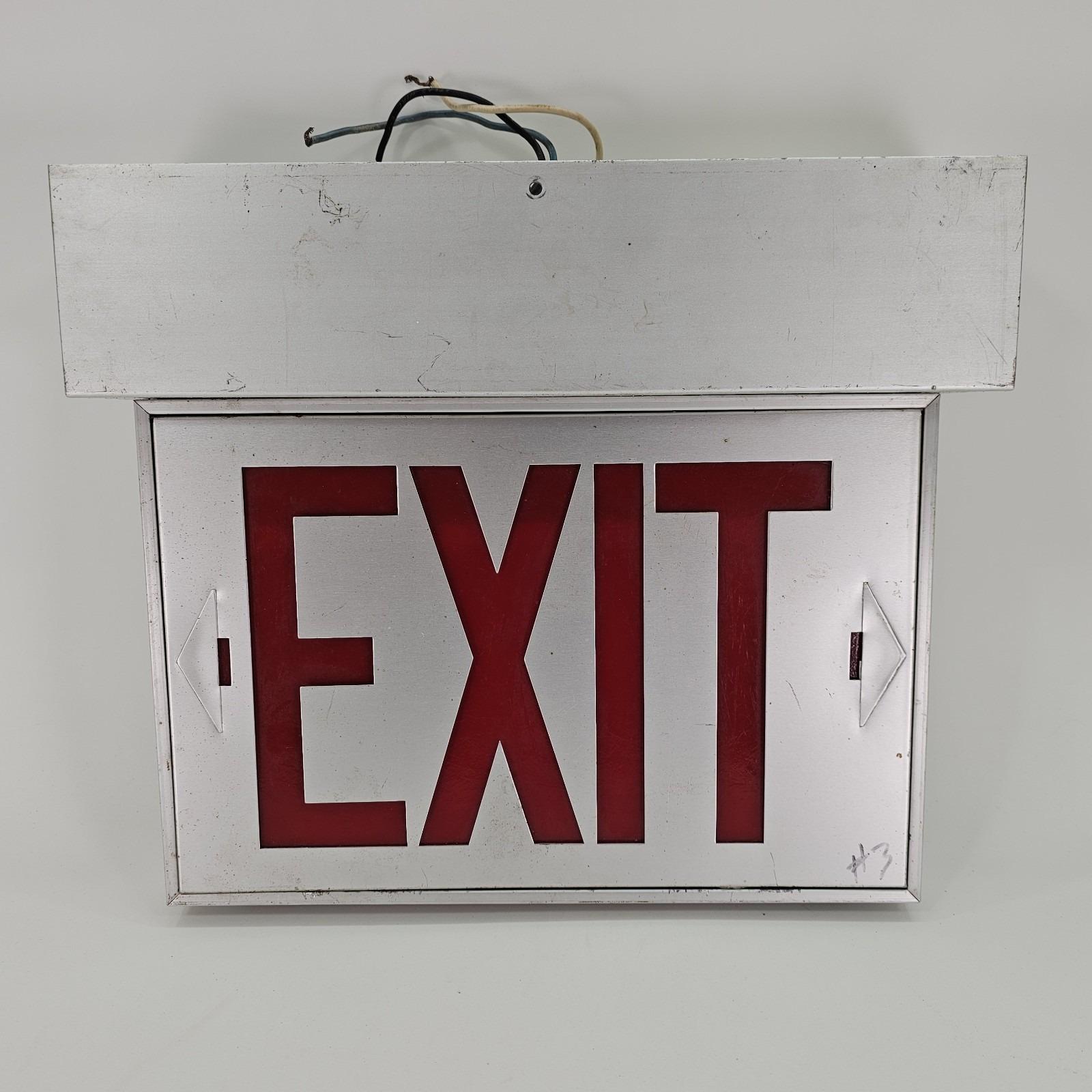 Vintage Exit Sign Light - Etsy