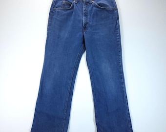 VTG 80s Levi's Orange Tab Jeans Mens 29x25 Blue Straight Leg Denim Grunge USA
