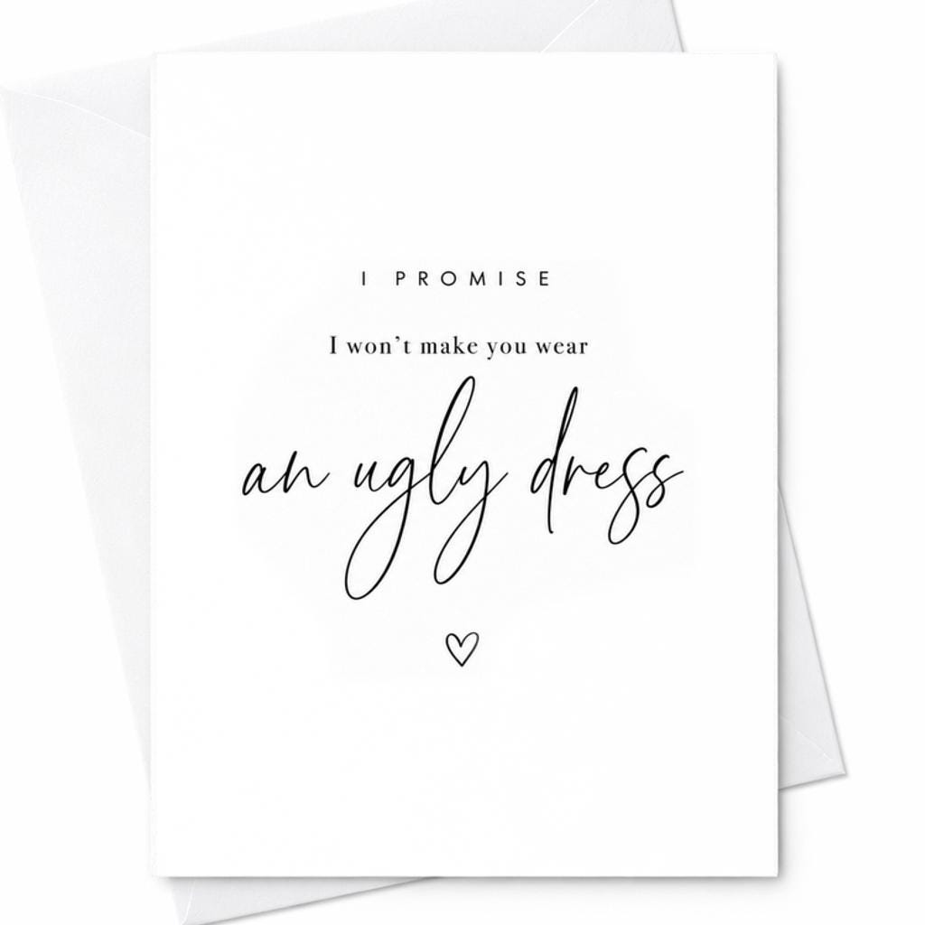 Ugly Bridesmaid Dresses