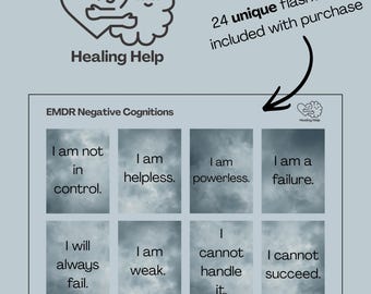 EMDR Negative Cognitions Flashcards