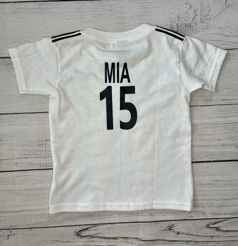 Personalized Argentinia National Soccer Jersey Toddler Tshirt Etsy