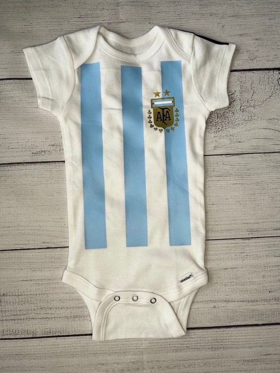 Personalized Baby Argentina National Soccer Jersey Onesies® Etsy