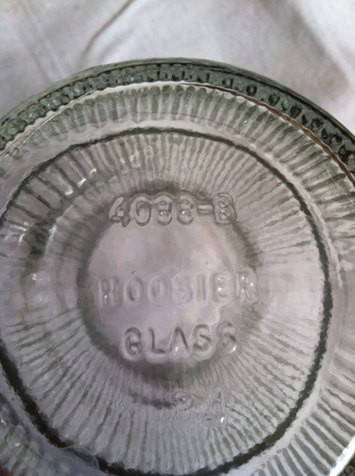 Vintage Hoosier Glass Vase 4088B Etsy
