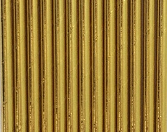 Gold Foil Solid Straws ~ Metallic Gold Straws ~ Paper Straws ~ Cocktail Straws ~ Drinking Straws