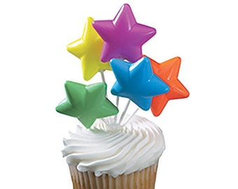 Star Balloon ~ Cupcake Topper ~ Cake Topper ~ Unicorn Party