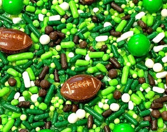 Football Sprinkles ~ Game Day ~ Sports Sprinkles ~ Candy Sprinkles