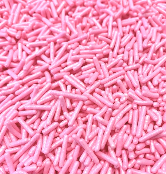 Pearly Pink ~ Pearly Jimmies ~ Pink Jimmies ~ Pearly Sprinkles Il_570xn