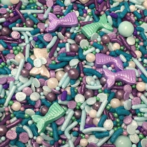 Mermaid Sprinkles ~ Mermaid Cupcakes ~ Mermaid Party ~ Mermaid Tails ~ Under the Sea