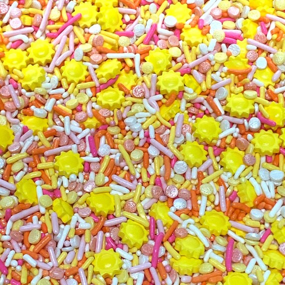 Sunshine Sprinkle Mix ~ You are My Sunshine ~ Cupcake Sprinkles by DK